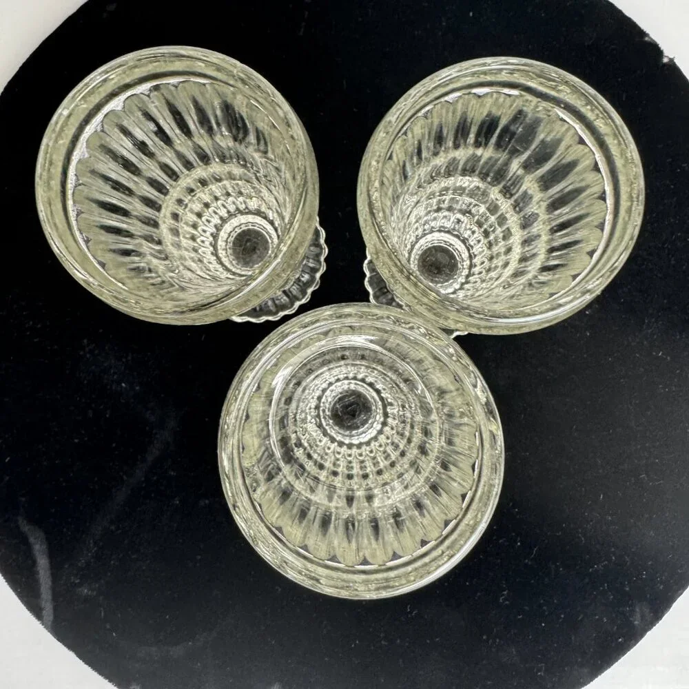 Vintage 1930's Jeanette Glass Set of 3